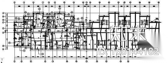 某砖混坡屋面住宅结构施工图cad施工图下载【ID:168144182】