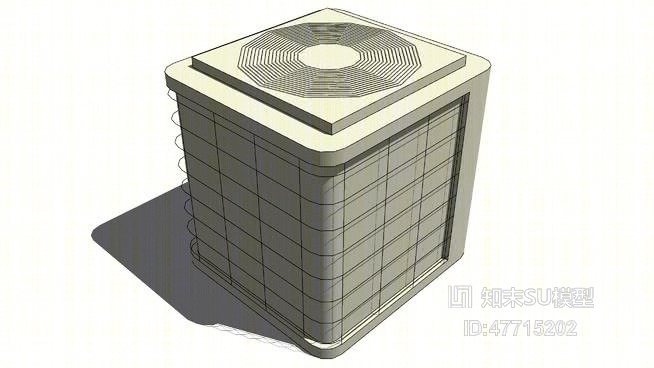空调外机SU模型下载【ID:47715202】