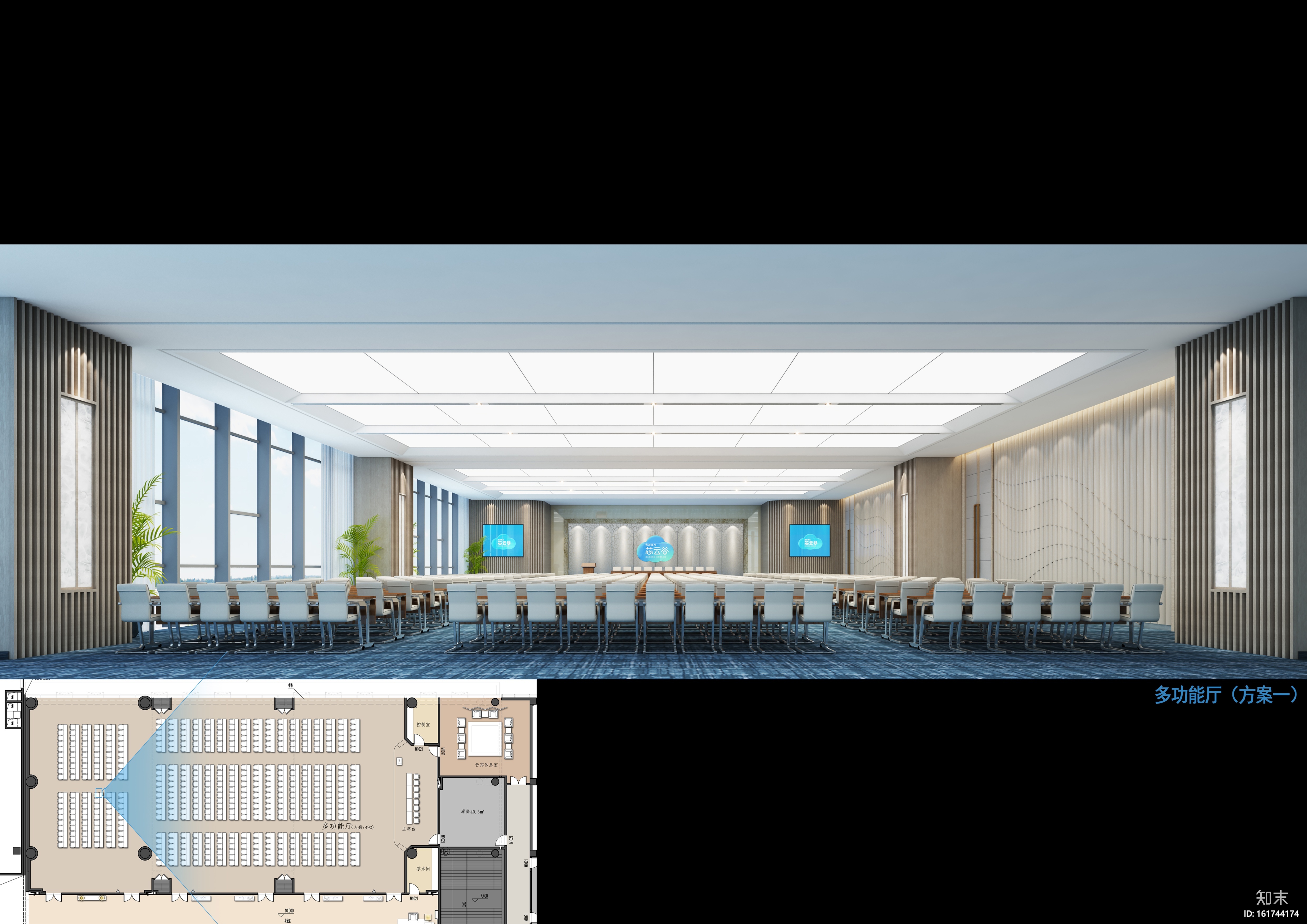 [福建]芯云谷大厦办公楼公共区域精装施工图cad施工图下载【ID:161744174】