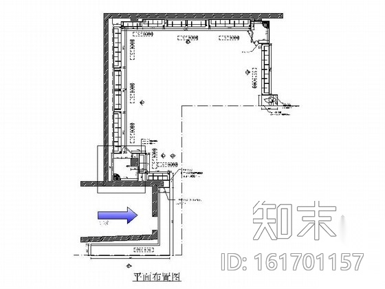 [重庆]大型服装连锁商场青年女装专卖店装修施工图（含效...施工图下载【ID:161701157】