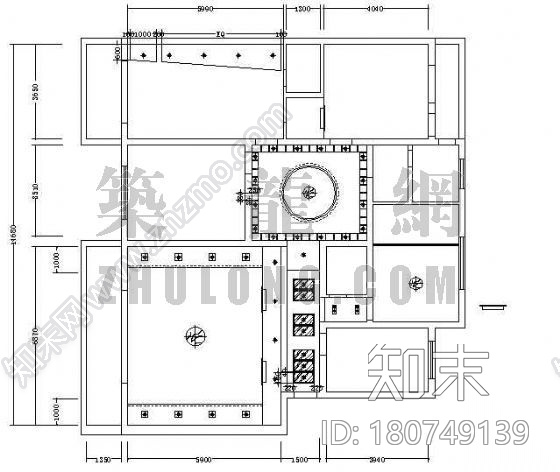 颐和花园家装设计方案cad施工图下载【ID:180749139】