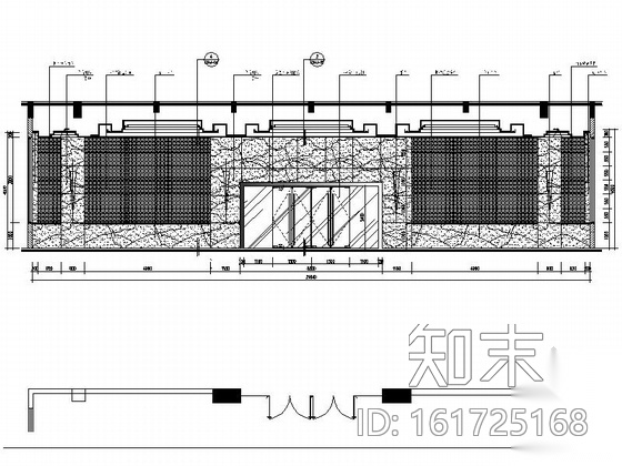 [深圳]某公安局特警支队附楼大会议室施工图cad施工图下载【ID:161725168】