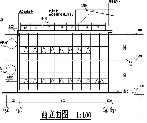 [淮安市淮安区]某二层花园会所建筑施工套图（节能型）cad施工图下载【ID:166734182】