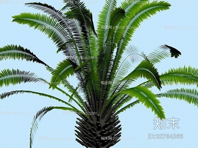 绿色树3D模型下载【ID:32784366】