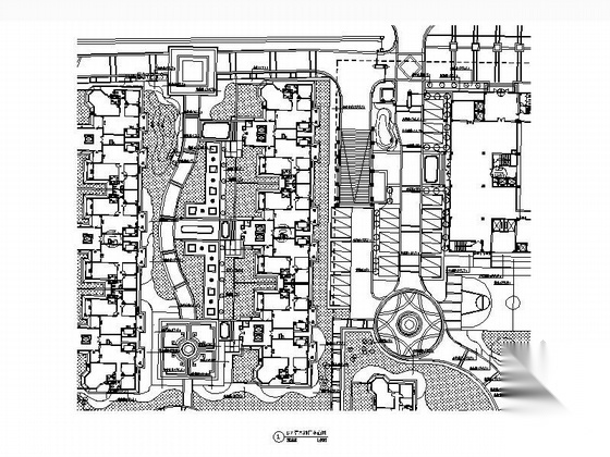 [湖南]诗意住宅小区景观方案设计施工图施工图下载【ID:161072133】