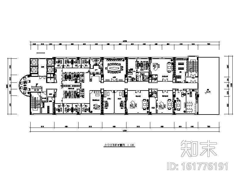 [湖北]某矿业集团现代风格办公楼设计施工图(含效果图...施工图下载【ID:161776191】