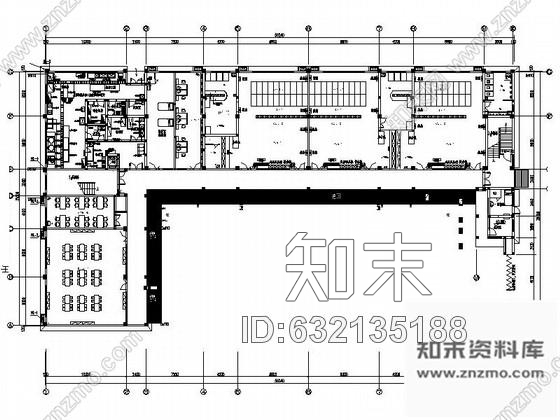 施工图杭州文明社区现代时尚幼儿园室内装修设计施工图施工图下载【ID:632135188】