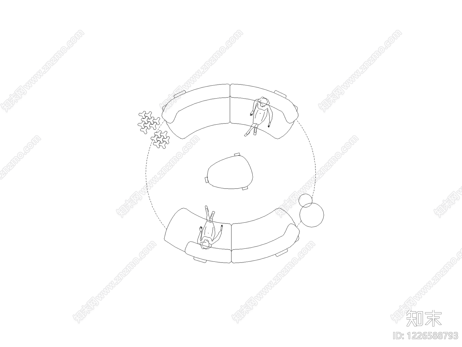 家装图块cad施工图下载【ID:1226588793】