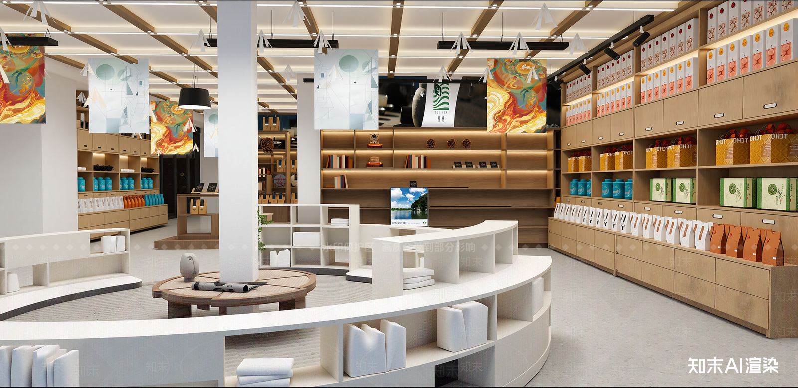 现代其他店铺SU模型下载【ID:1215947393】