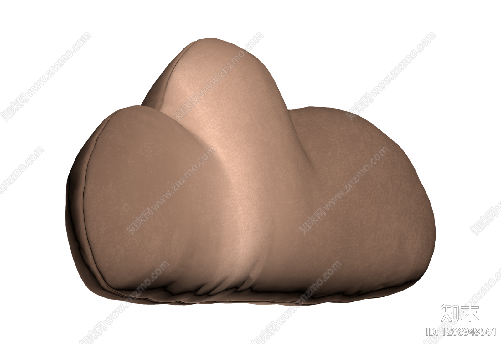 软包靠垫3D模型下载【ID:1206949561】