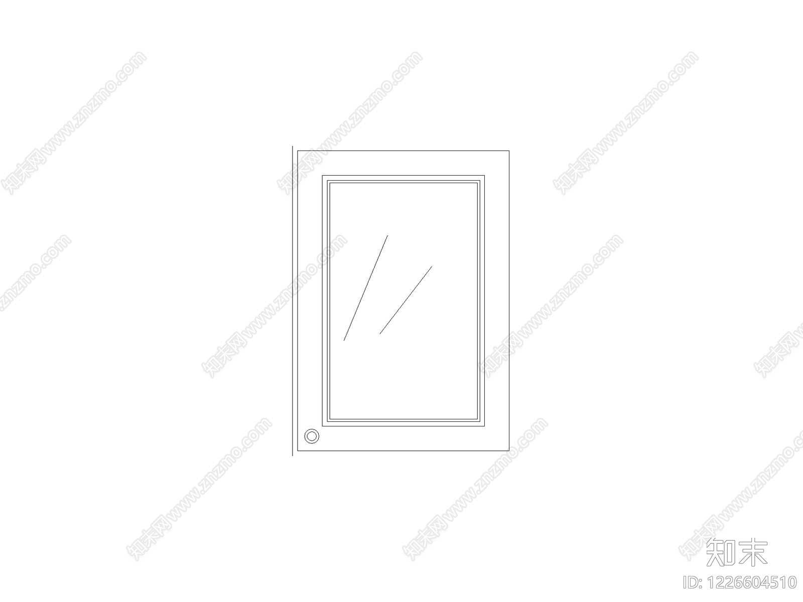 外窗系统cad施工图下载【ID:1226604510】