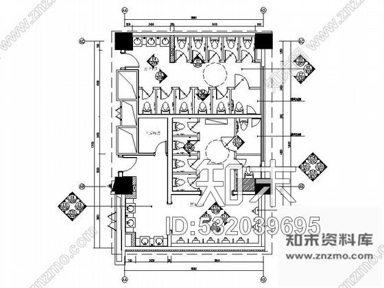 施工图昆山五星级酒店卫生间室内装修施工图含效果施工图下载【ID:532039695】