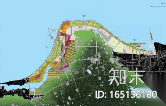 海口西海岸外滩城市设计全套竞赛资料cad施工图下载【ID:165136180】