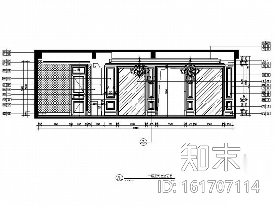 [原创]明亮鲜明售楼销售中心装修CAD施工图cad施工图下载【ID:161707114】