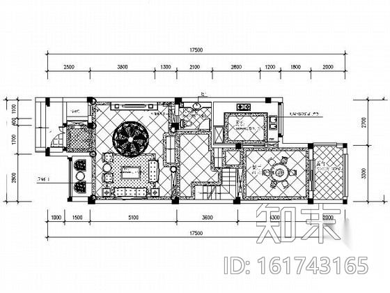 欧式三层别墅室内装修图施工图下载【ID:161743165】