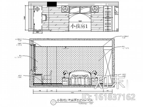 精品豪华气质四层欧式风格大别墅室内装修施工图cad施工图下载【ID:161837162】