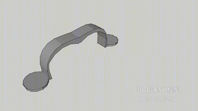 门把手SU模型下载【ID:419233312】