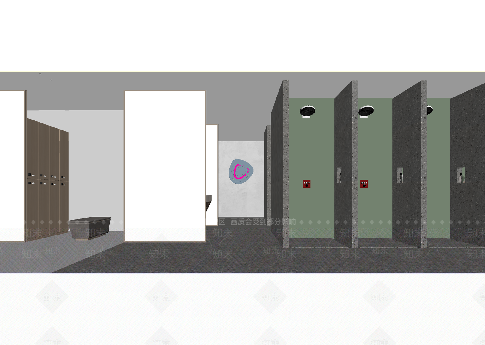 现代走廊3D模型下载【ID:1214776822】