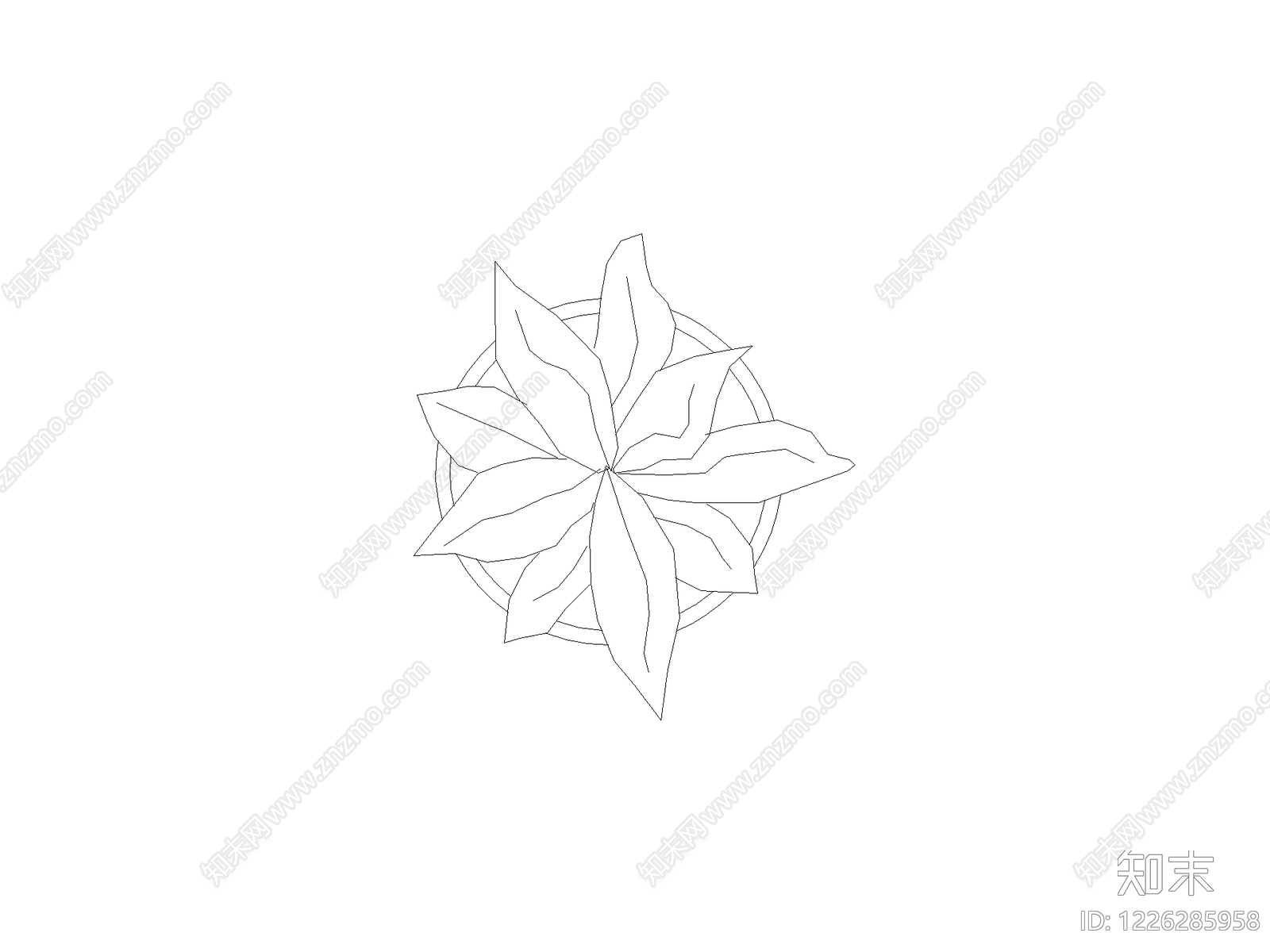 花cad施工图下载【ID:1226285958】