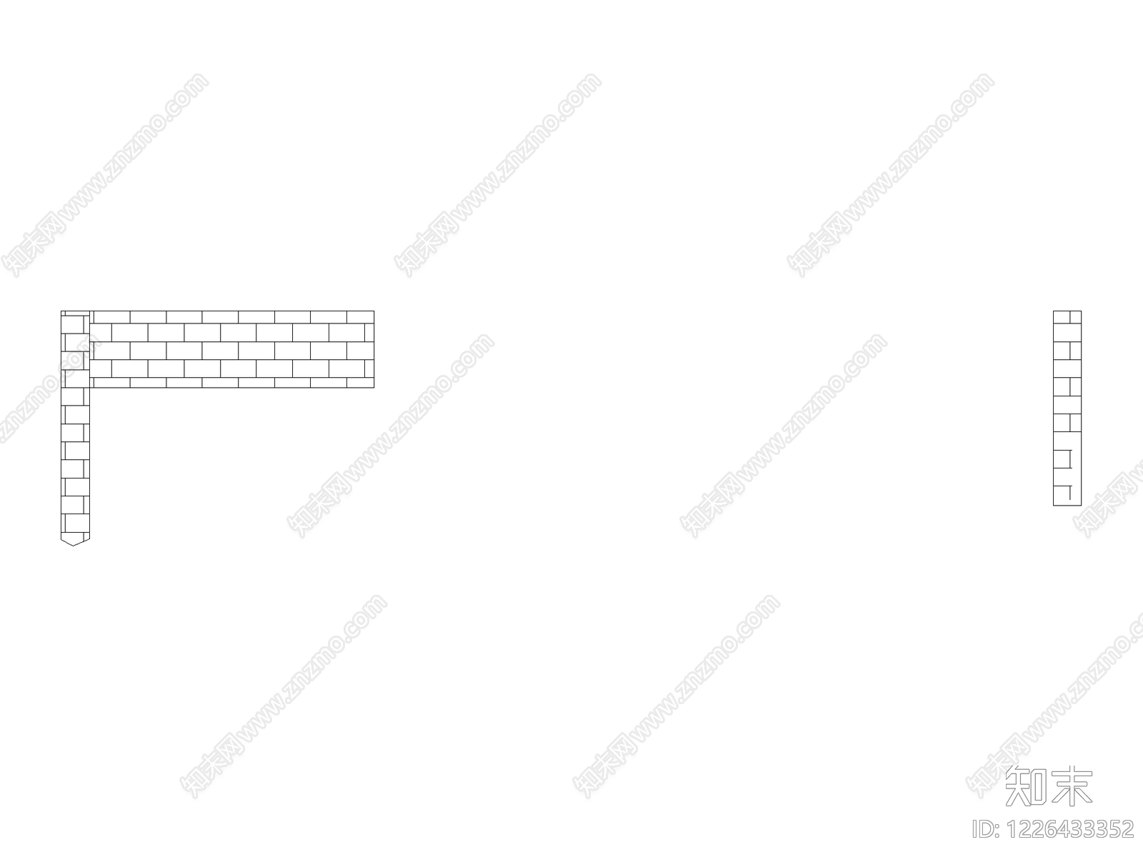 砌体墙CAD图纸