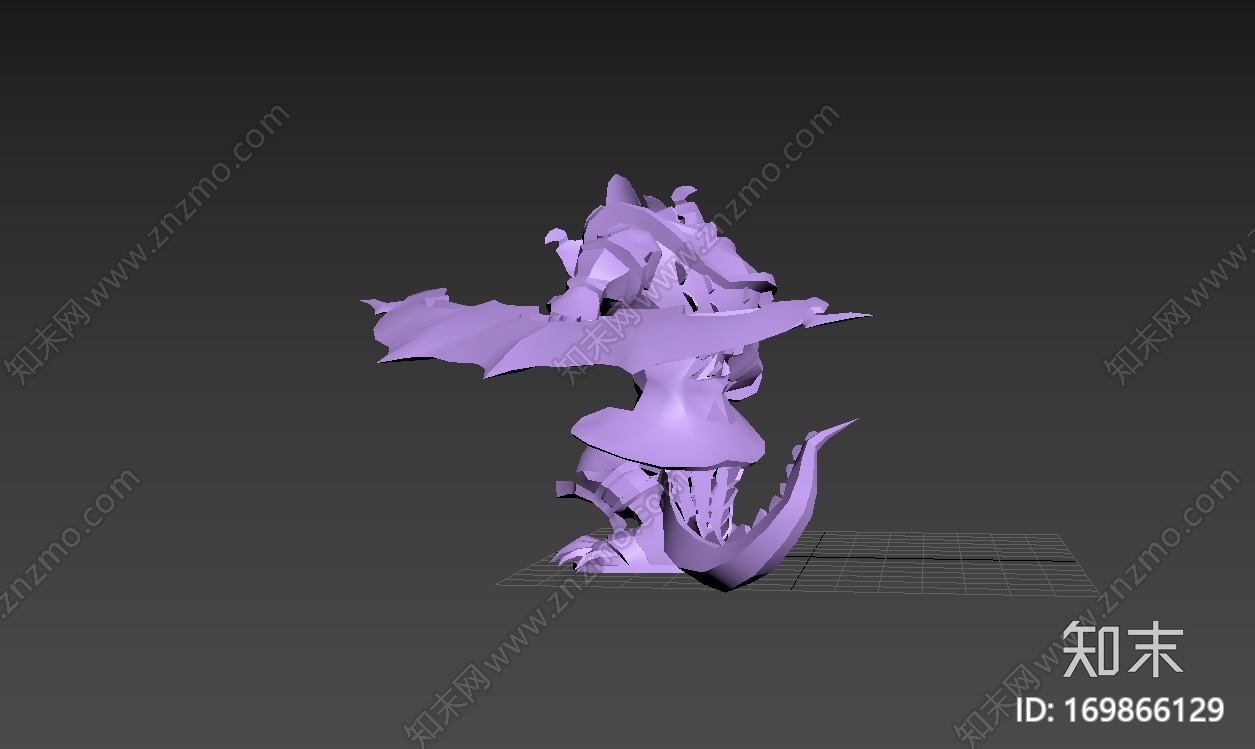 鳄鱼斗士3d打印模型下载【ID:169866129】