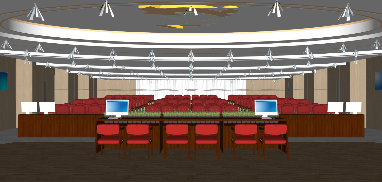 现代其他文化空间SU模型下载【ID:1215995464】