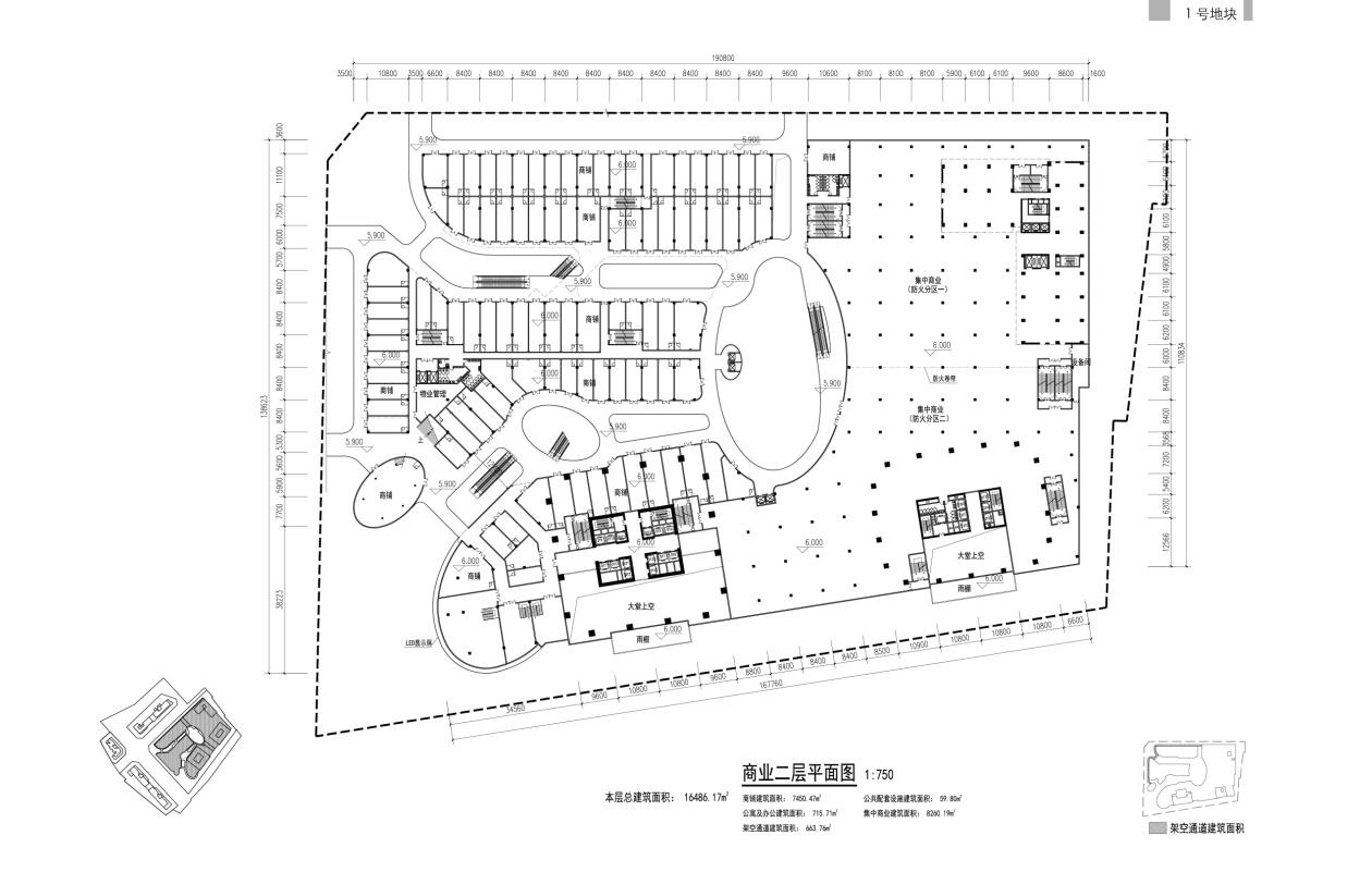 [深圳]超高层现代风格商业旗舰店建筑设计方案文本施工图下载【ID:151644190】