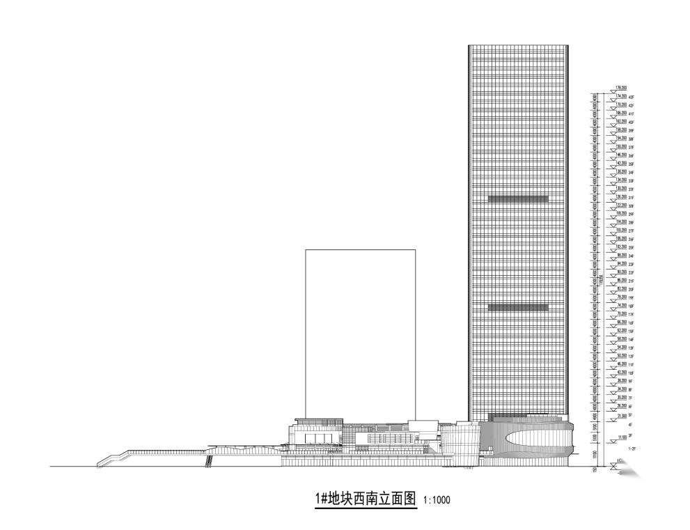 [深圳]超高层现代风格商业旗舰店建筑设计方案文本施工图下载【ID:151644190】