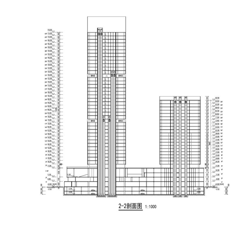 [深圳]超高层现代风格商业旗舰店建筑设计方案文本施工图下载【ID:151644190】