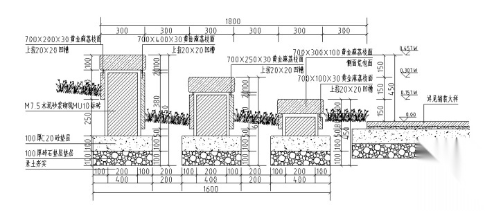 [江西]低碳高端居住区景观设计全套施工图（赠PDF施工...cad施工图下载【ID:161061188】