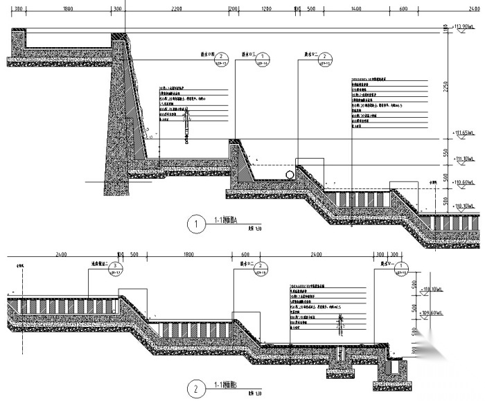 [江西]低碳高端居住区景观设计全套施工图（赠PDF施工...cad施工图下载【ID:161061188】