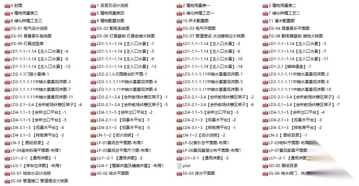 [江西]低碳高端居住区景观设计全套施工图（赠PDF施工...cad施工图下载【ID:161061188】