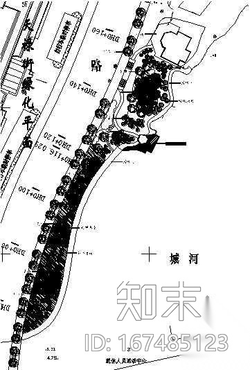 [江苏]某街道绿化设计方案cad施工图下载【ID:167485123】