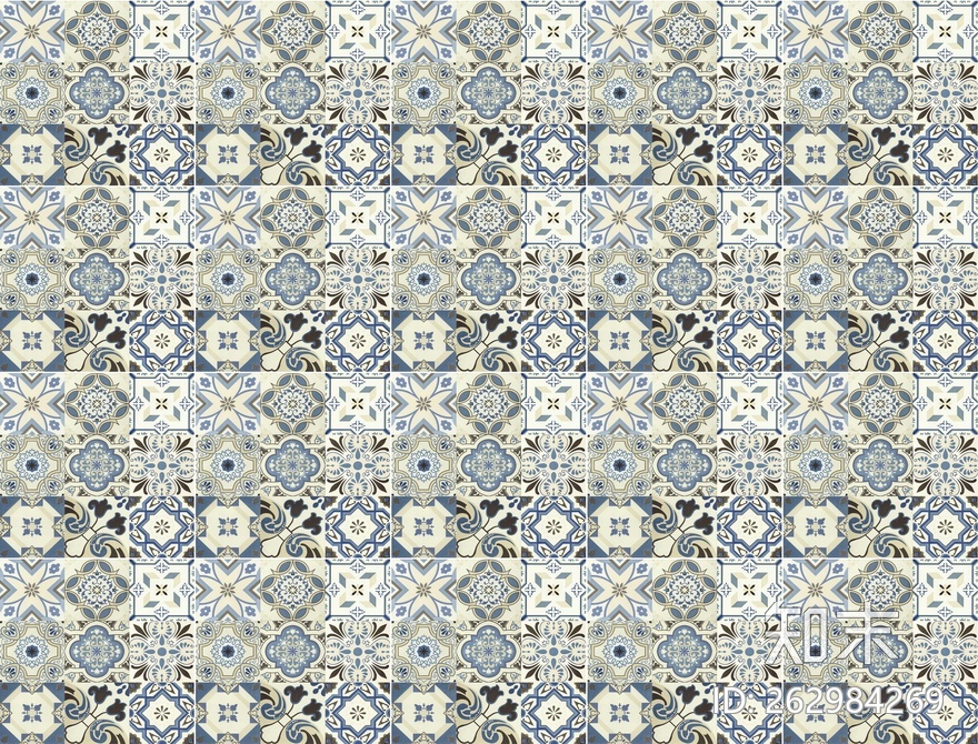 工装小花砖贴图下载【ID:262984269】