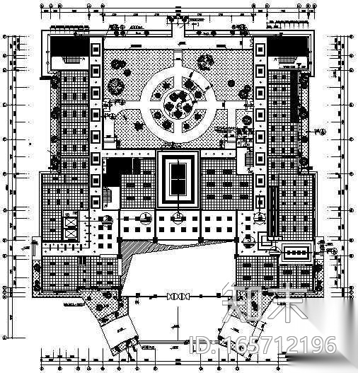 某大型医院装修图cad施工图下载【ID:165712196】