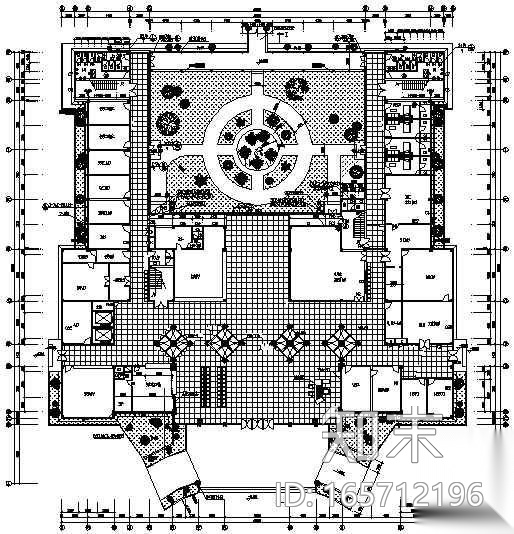 某大型医院装修图cad施工图下载【ID:165712196】