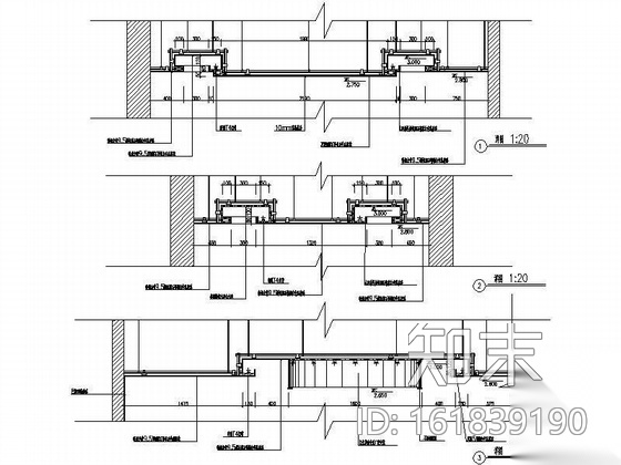 某办公楼装饰施工图cad施工图下载【ID:161839190】