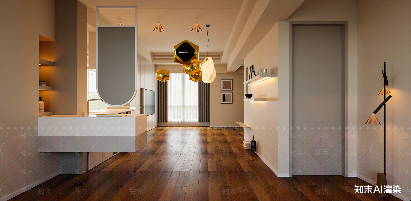 现代家居卧室SU模型下载【ID:1215973206】