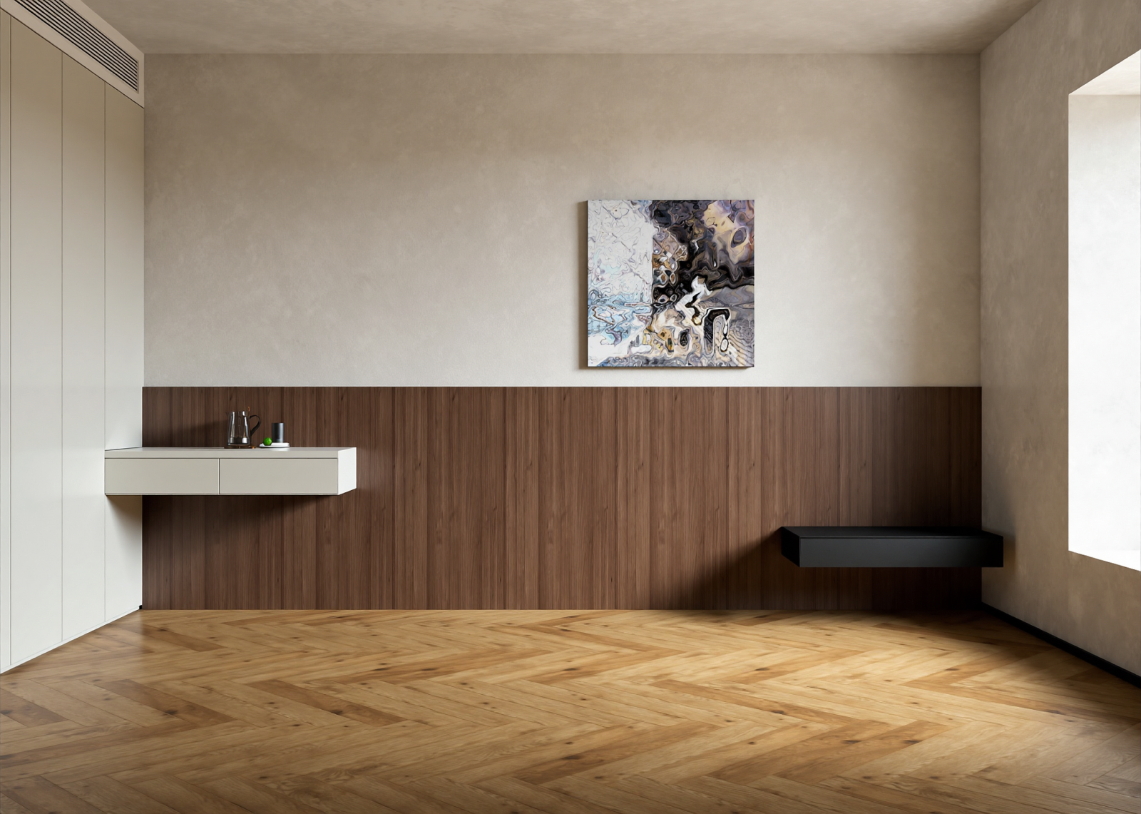 工业家居客厅3D模型下载【ID:1215152274】