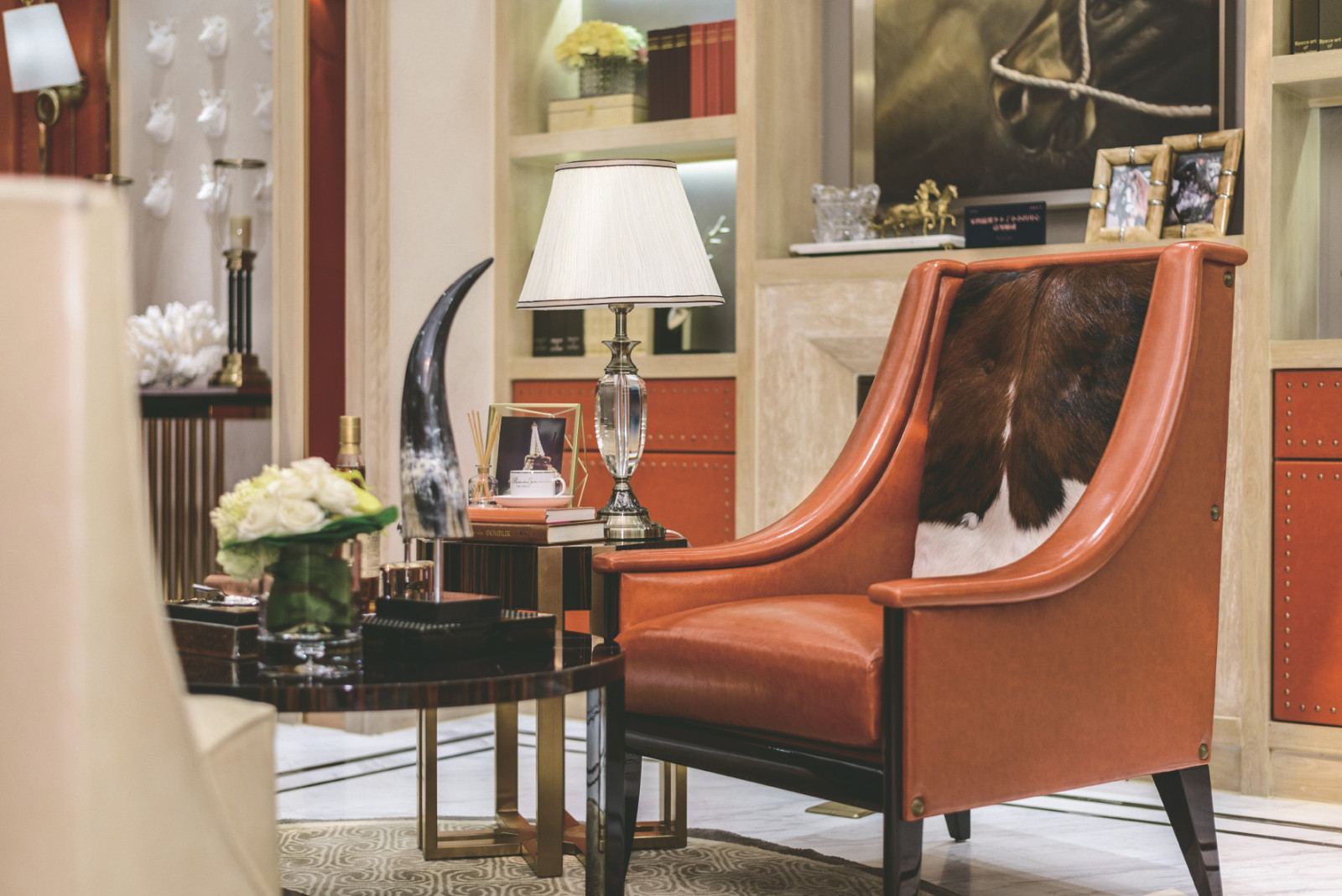 [重庆]爱马仕风格样板间设计施工图（附效果图）施工图下载【ID:833577808】