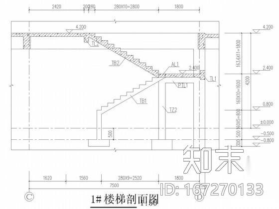 6层框架综合楼改造加固施工图cad施工图下载【ID:167270133】