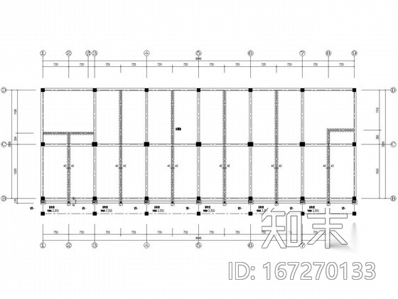 6层框架综合楼改造加固施工图cad施工图下载【ID:167270133】