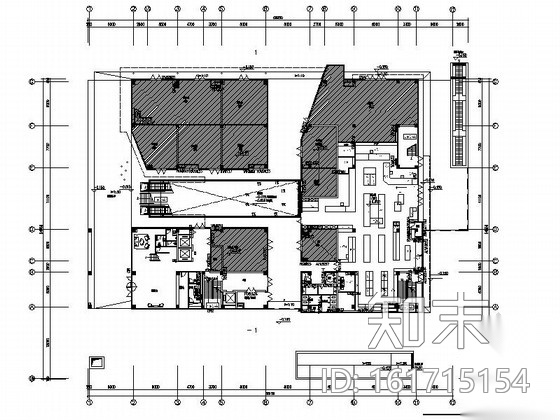 [苏州]工业园林区复合型商业综合体社区中心装修施工图...施工图下载【ID:161715154】