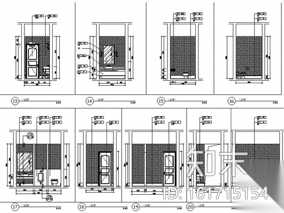 [苏州]工业园林区复合型商业综合体社区中心装修施工图...施工图下载【ID:161715154】