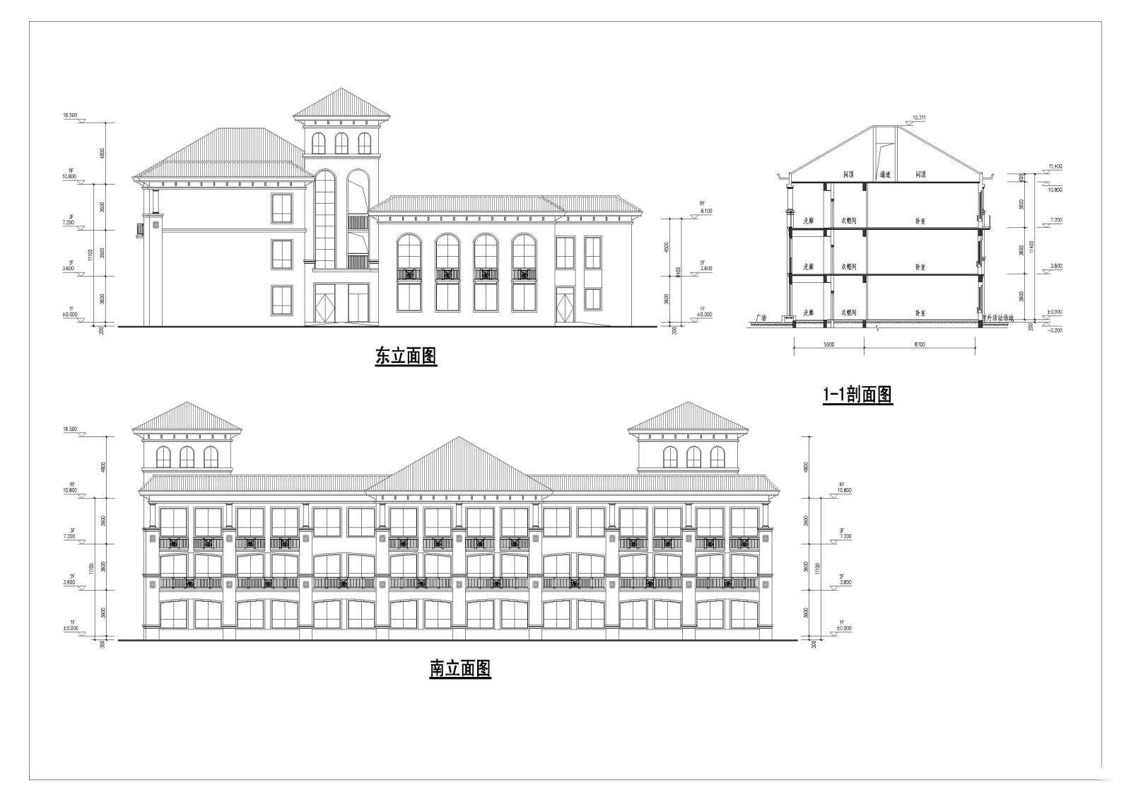 [惠州]12班幼儿园方案文本+建筑施工图（JPG+CAD）施工图下载【ID:151537134】