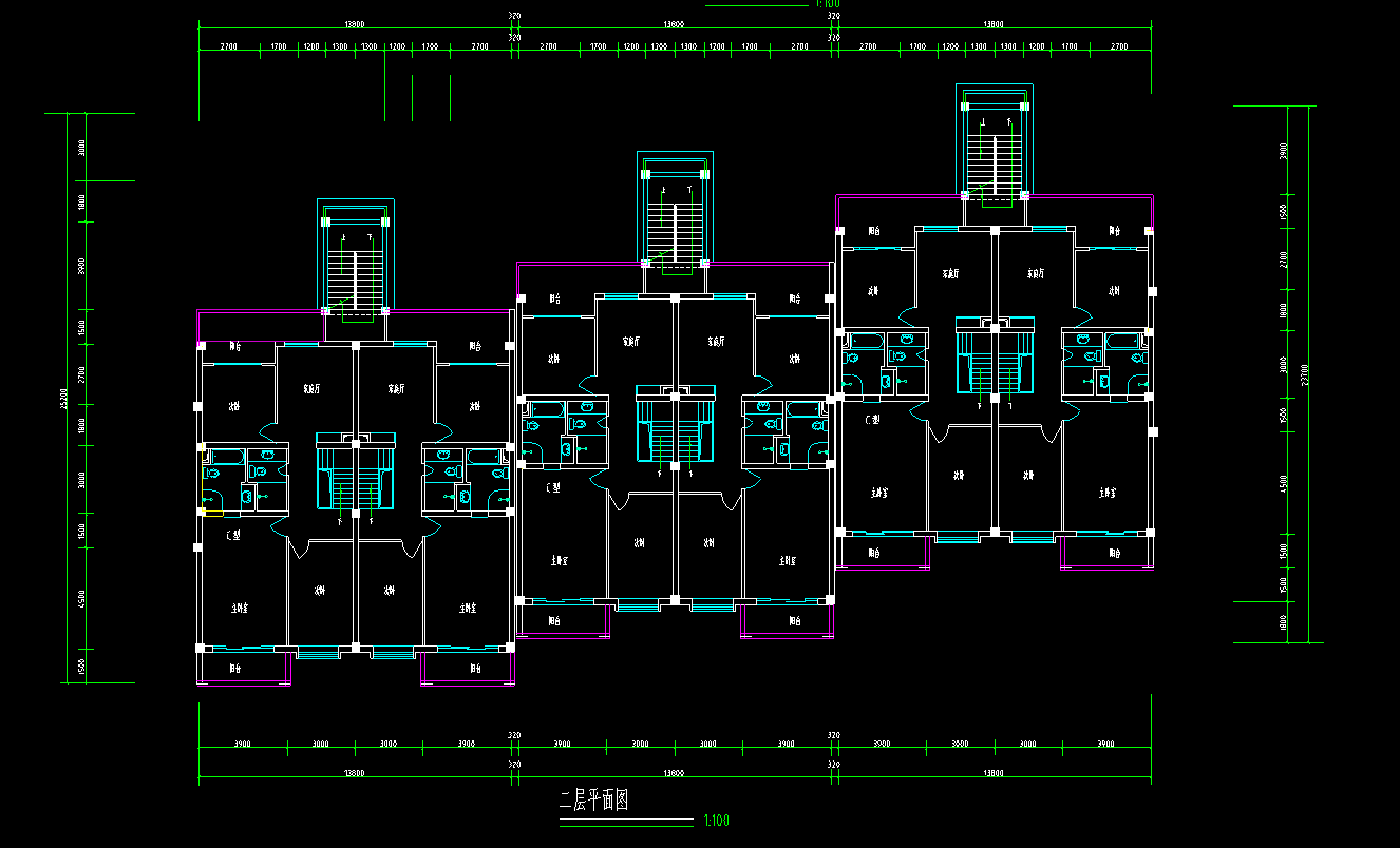 二层别墅建筑设计方案文本（包含效果图+CAD）cad施工图下载【ID:150023190】