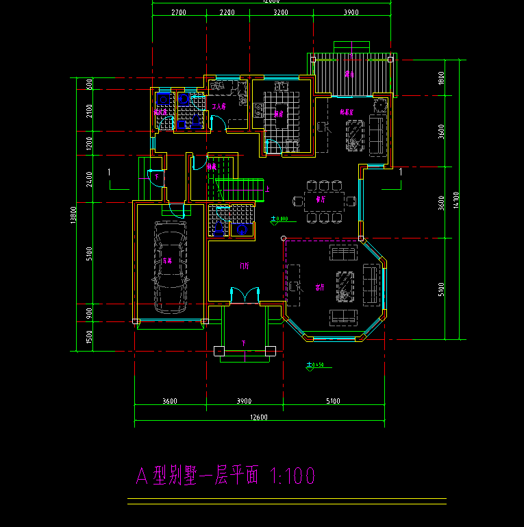 二层别墅建筑设计方案文本（包含效果图+CAD）cad施工图下载【ID:150023190】