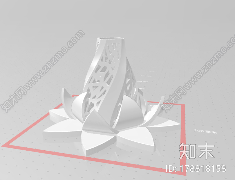 花型灯罩3d打印模型下载【ID:178818158】