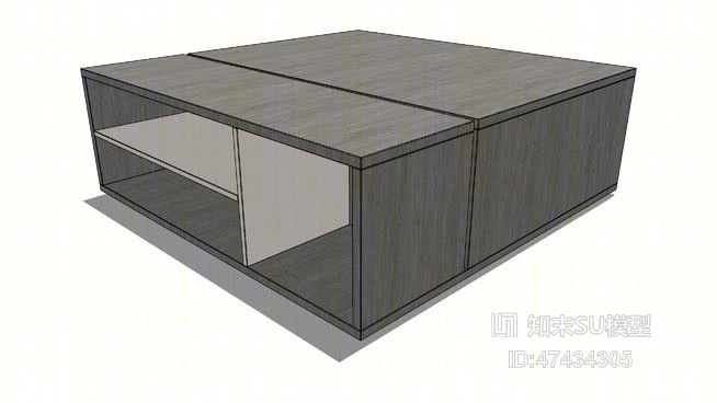 收纳柜SU模型下载【ID:217978847】