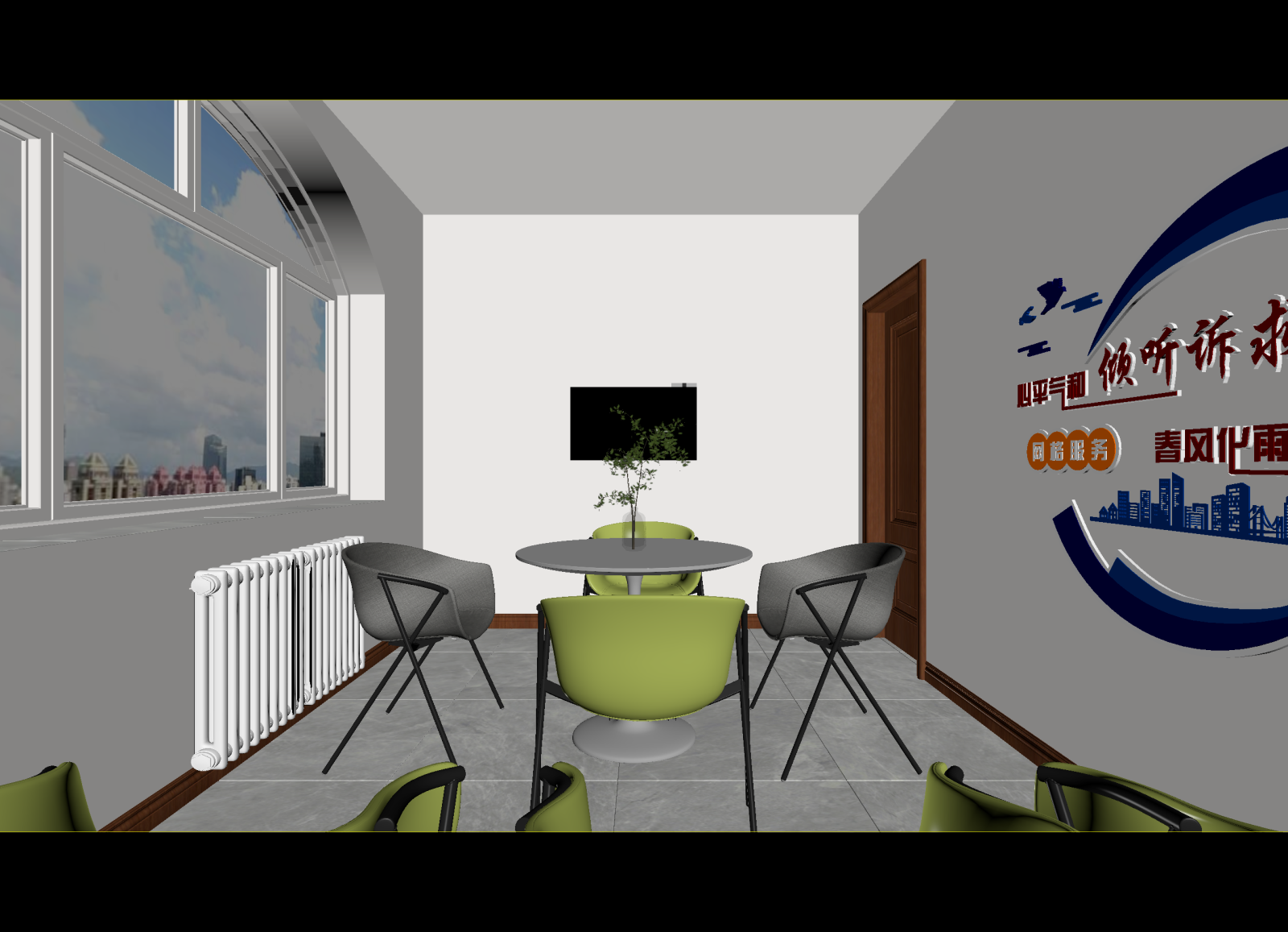 接待室3D模型下载【ID:1214451549】